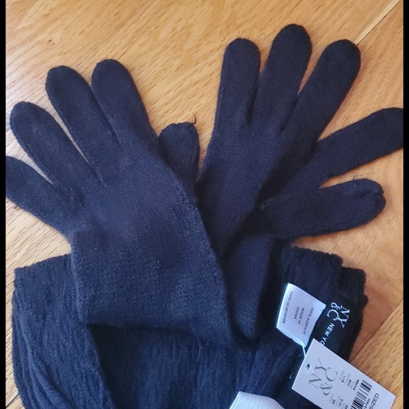 New York & Company Accessories Ny Co Scarf And Gloves Set Nwt Poshmark